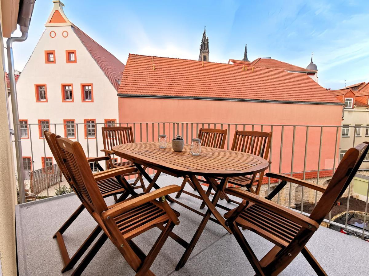 Fynbos Apartments Deluxe, Balkon, Historisch, Parkplatz Мейсен Экстерьер фото